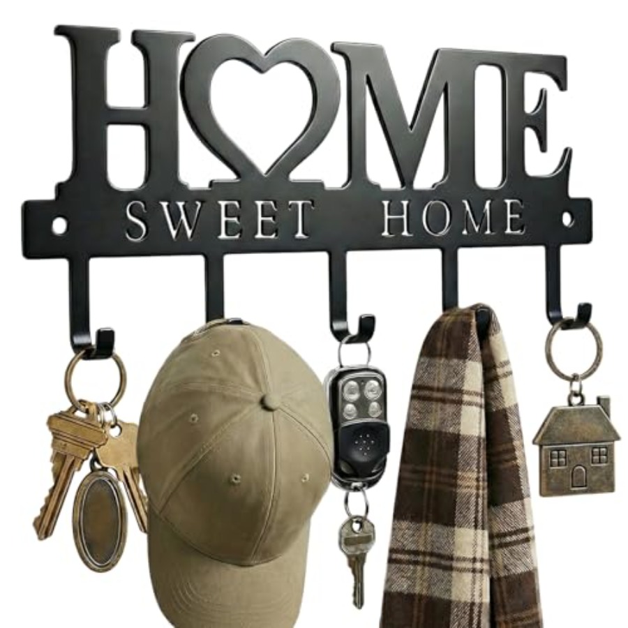 Entryway Key Holder Wall Mount - مراجعة Home Decor Organizer وسعره