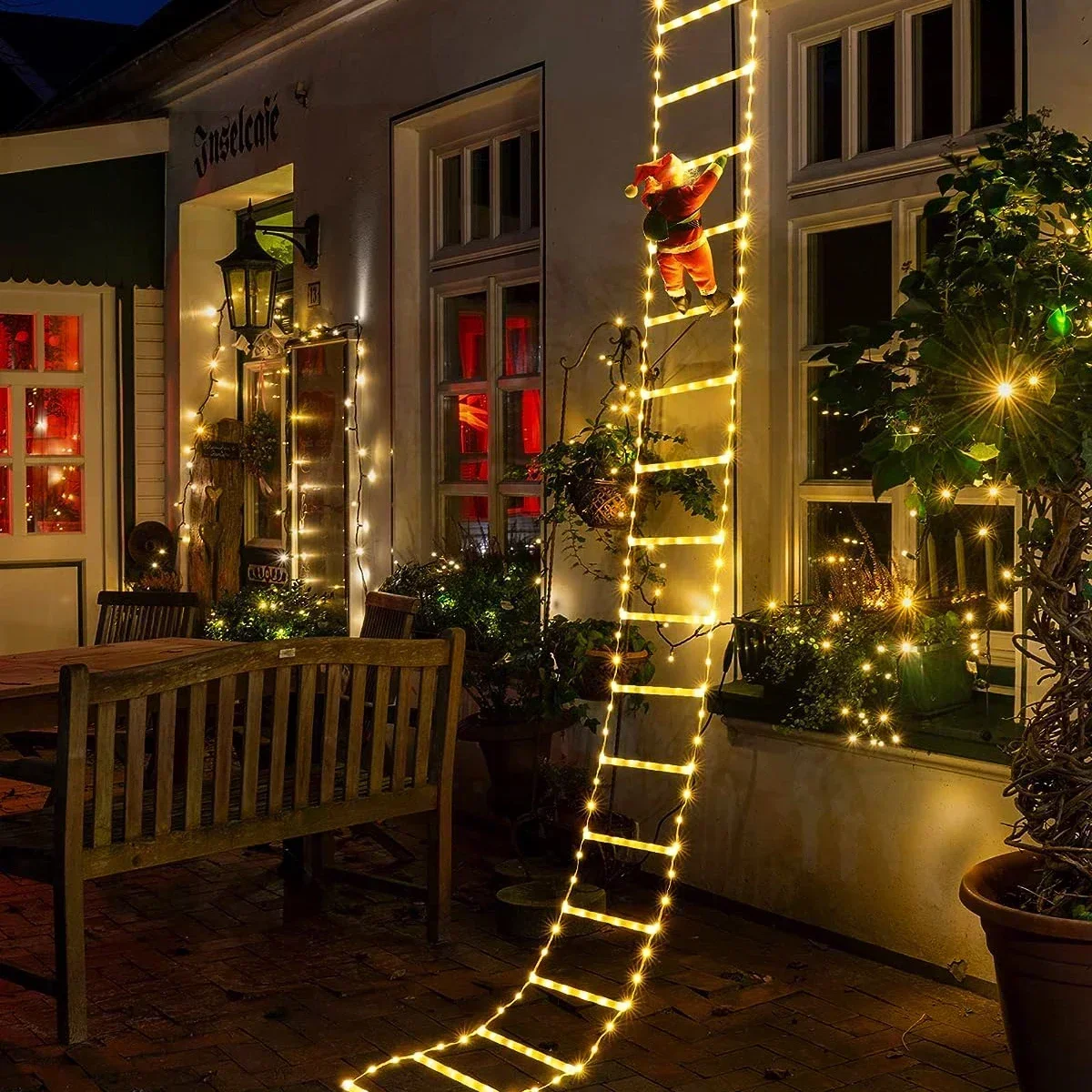 LED Ladder Light for Santa Cla - مراجعة Home Decor Simulator وسعره