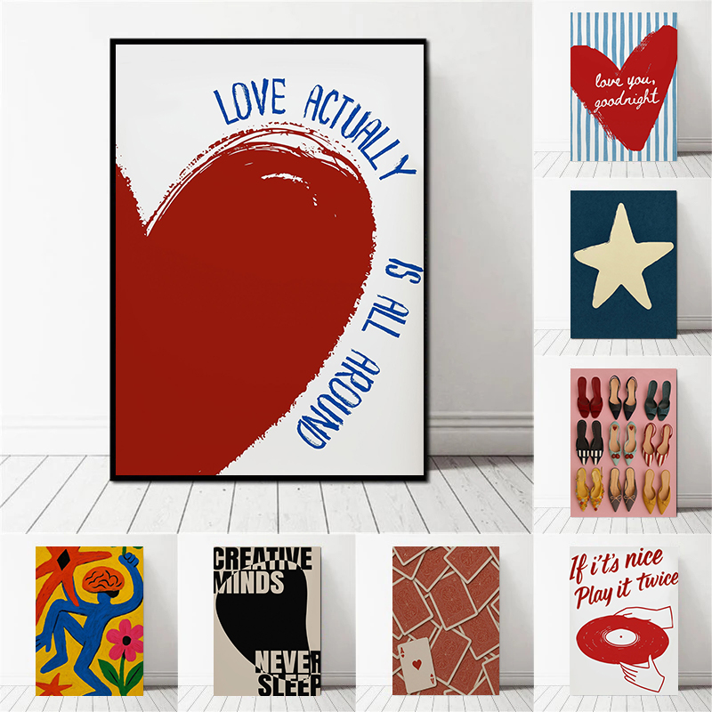 Home Decor Shop - Creative Minimalist Abstract Art Pattern Poster