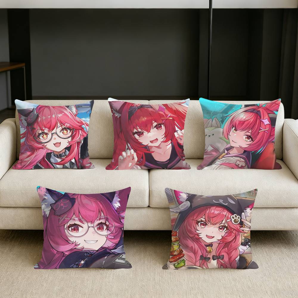 Home Decor Nte - Red Cat Nanally Game NTE Square