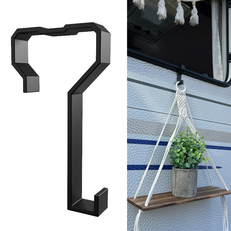 Home Decor Organizer - 2Pcs Multi-Function Window Utility Hooks No-Drill