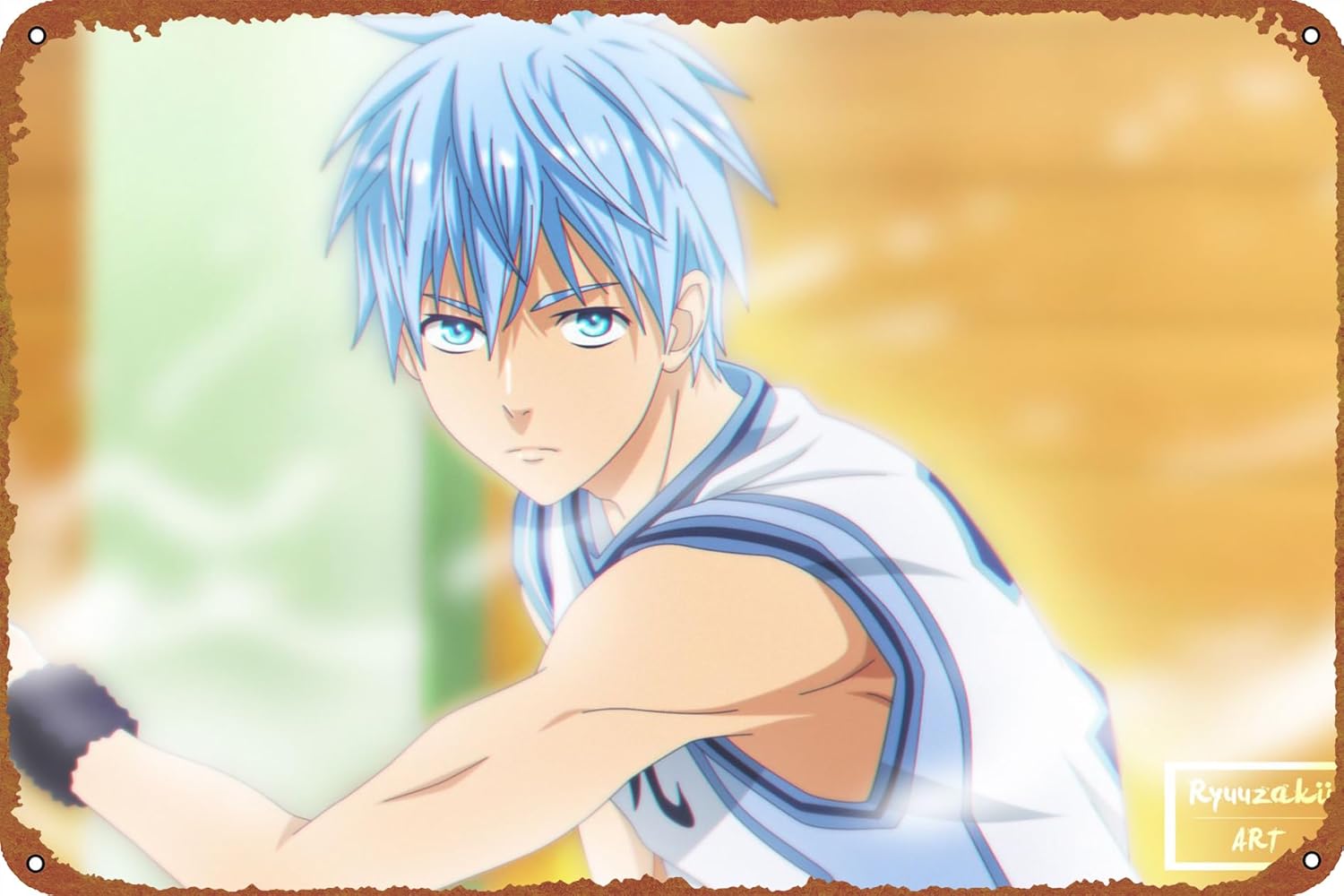 Home Decor Shop - Tetsuya Kuroko Kurokos Basketball Metal aluminum