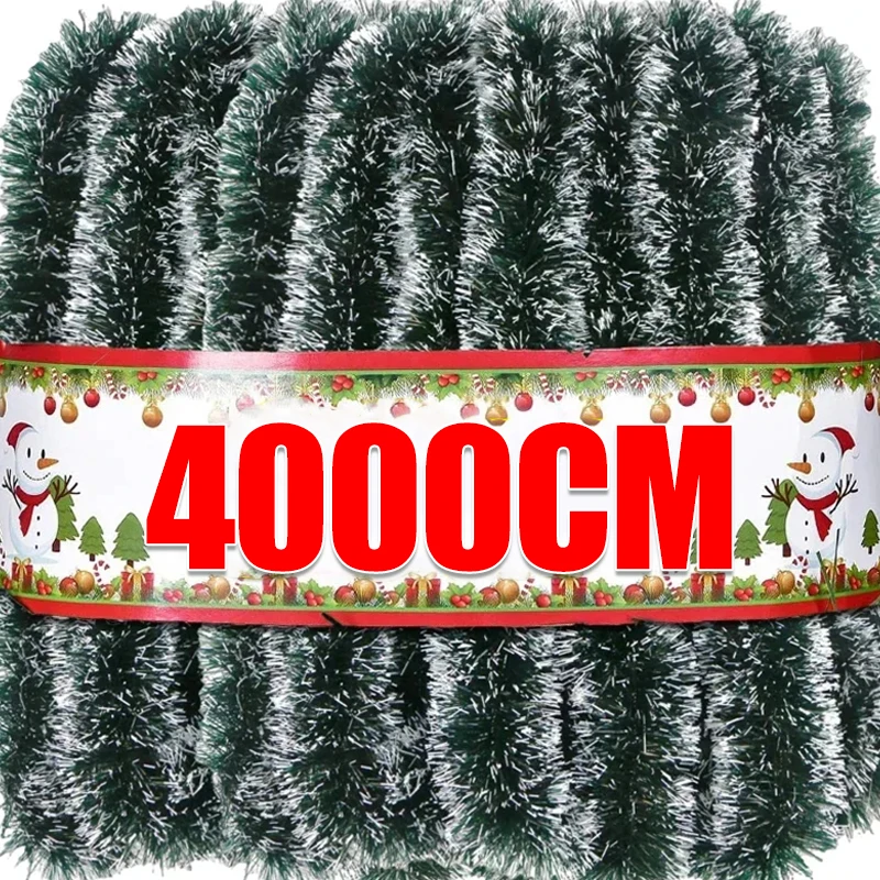 2/40m Christmas Tinsel Ribbons - مراجعة Home Decor Xmas Tree وسعره
