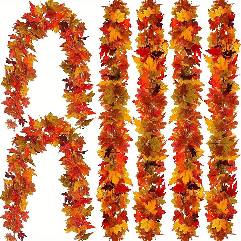 2M Artificial Fall Maple Leaf  - مراجعة Neutral Throw Blanket وسعره