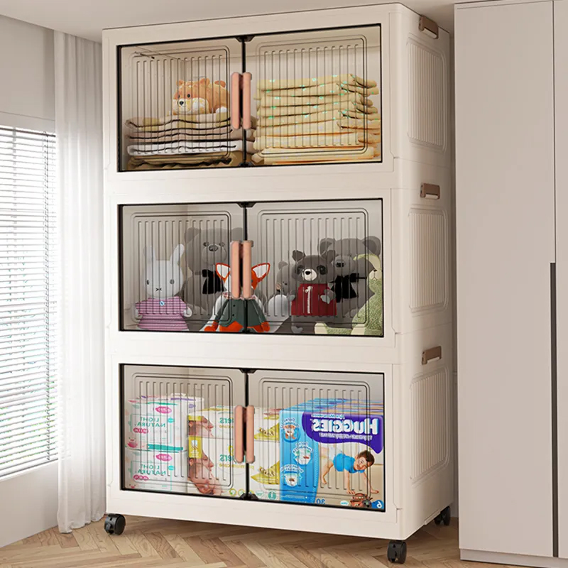 Foldable Dustproof Storage Cab - مراجعة Home Decor Organizer وسعره
