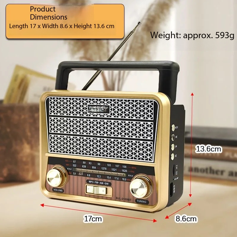 Home Decor Range - AM FM SW Vintage Portable Radio