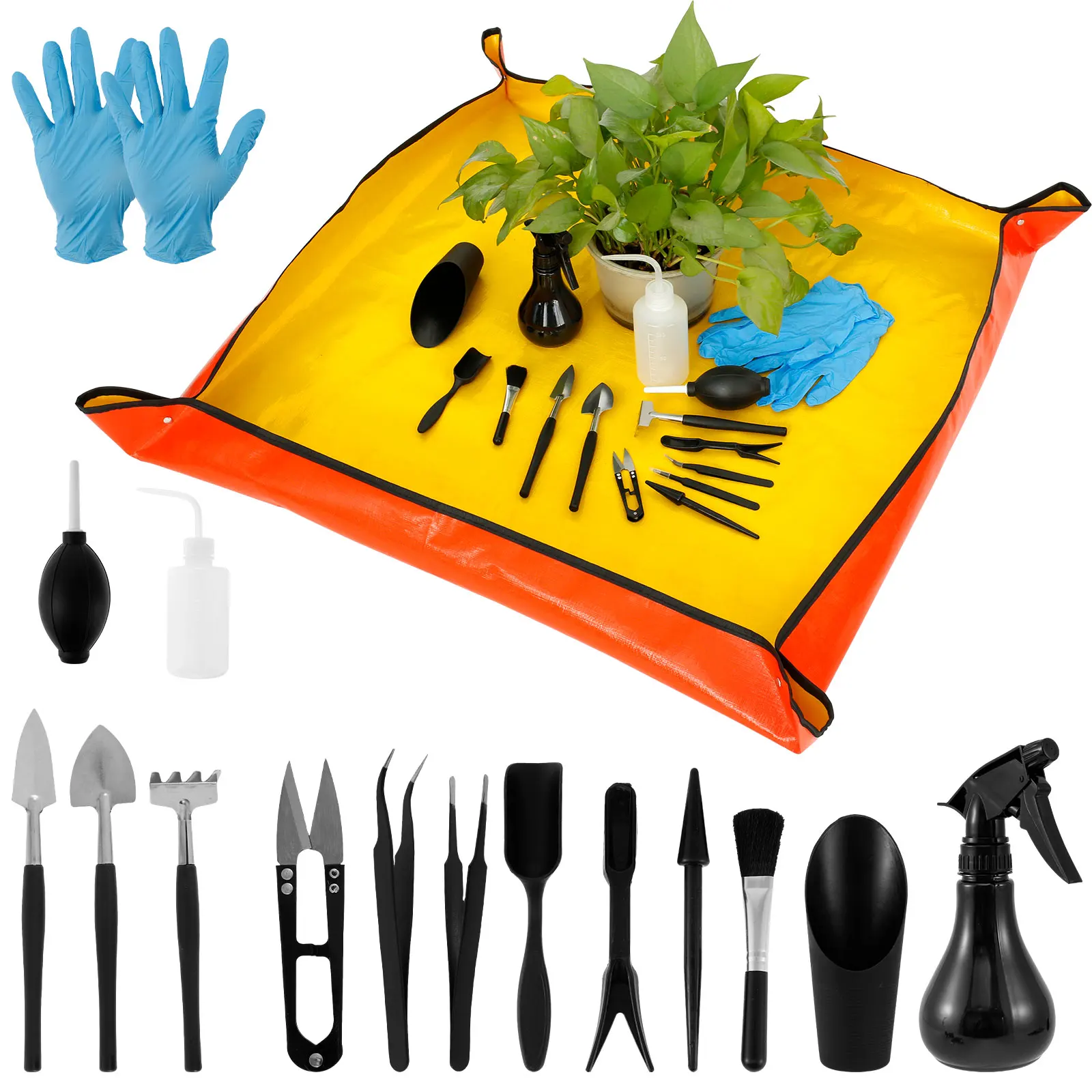 Succulent Planter Pot - 13/16Pcs Garden Succulent Plants Tools Mini