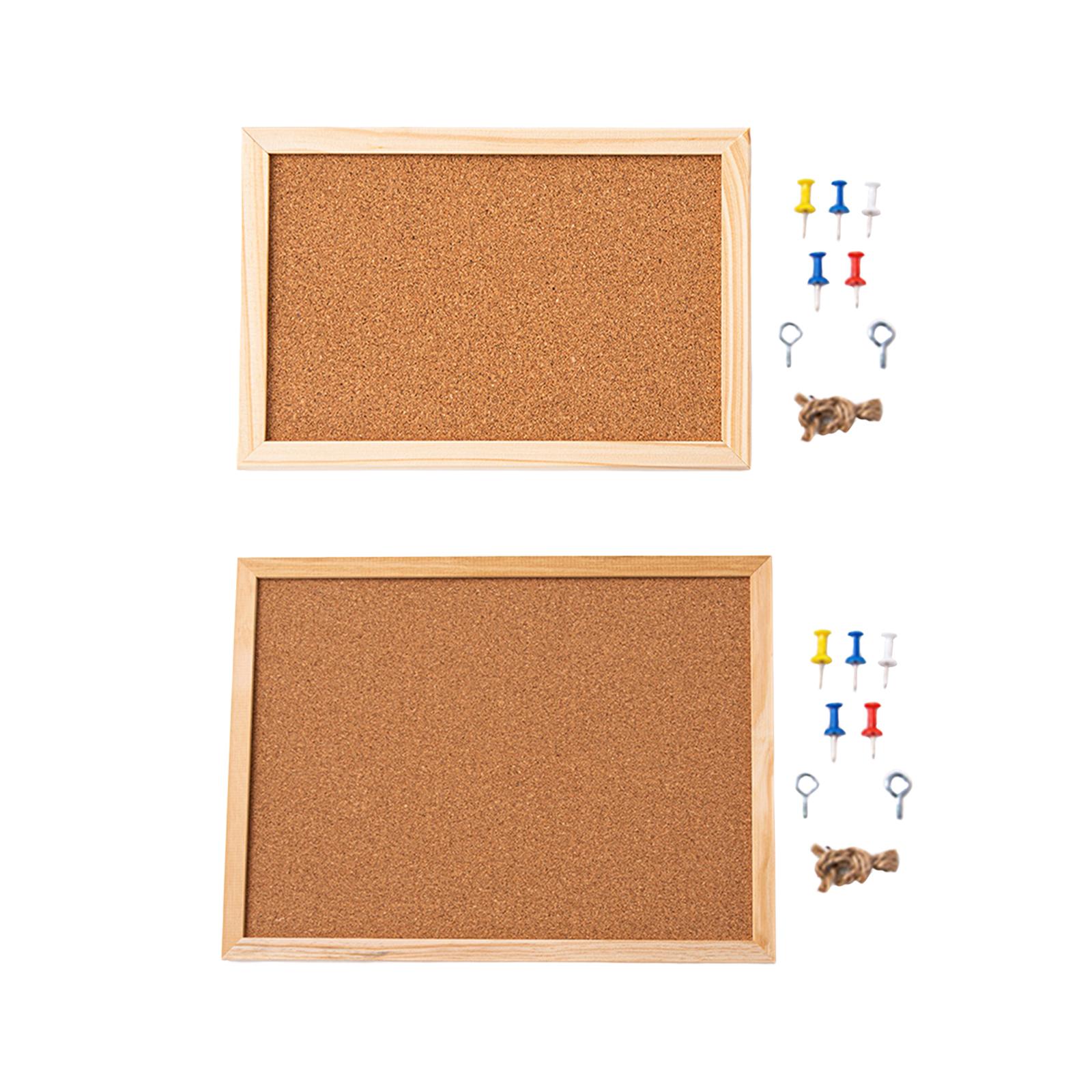 Cork Bulletin Board Bulletin B - مراجعة Home Decor Vision Board وسعره