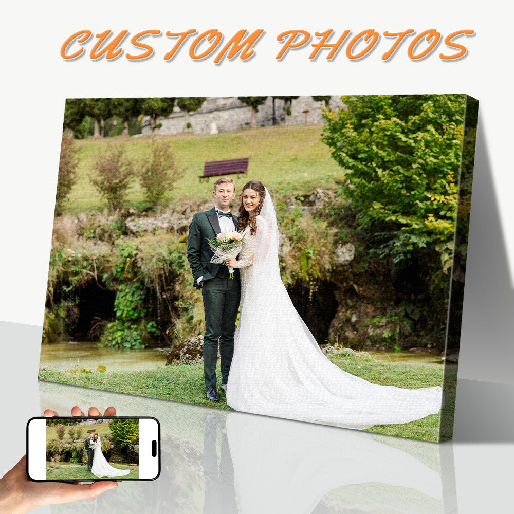 1pc big size canvas custom pho - مراجعة Home Decor Deals وسعره