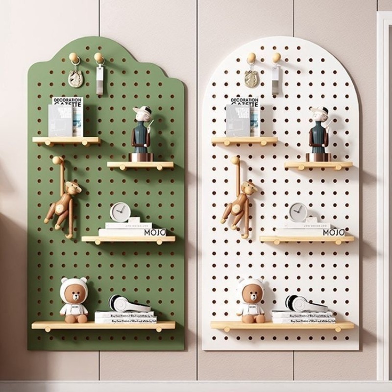 Wooden Cavities Board Wall She - مراجعة Home Decor Organizer وسعره