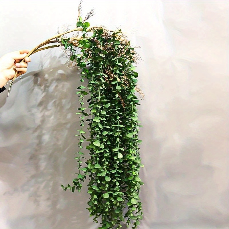 104cm Fake Eucalyptus Rattan A - مراجعة Home Decor Collection وسعره
