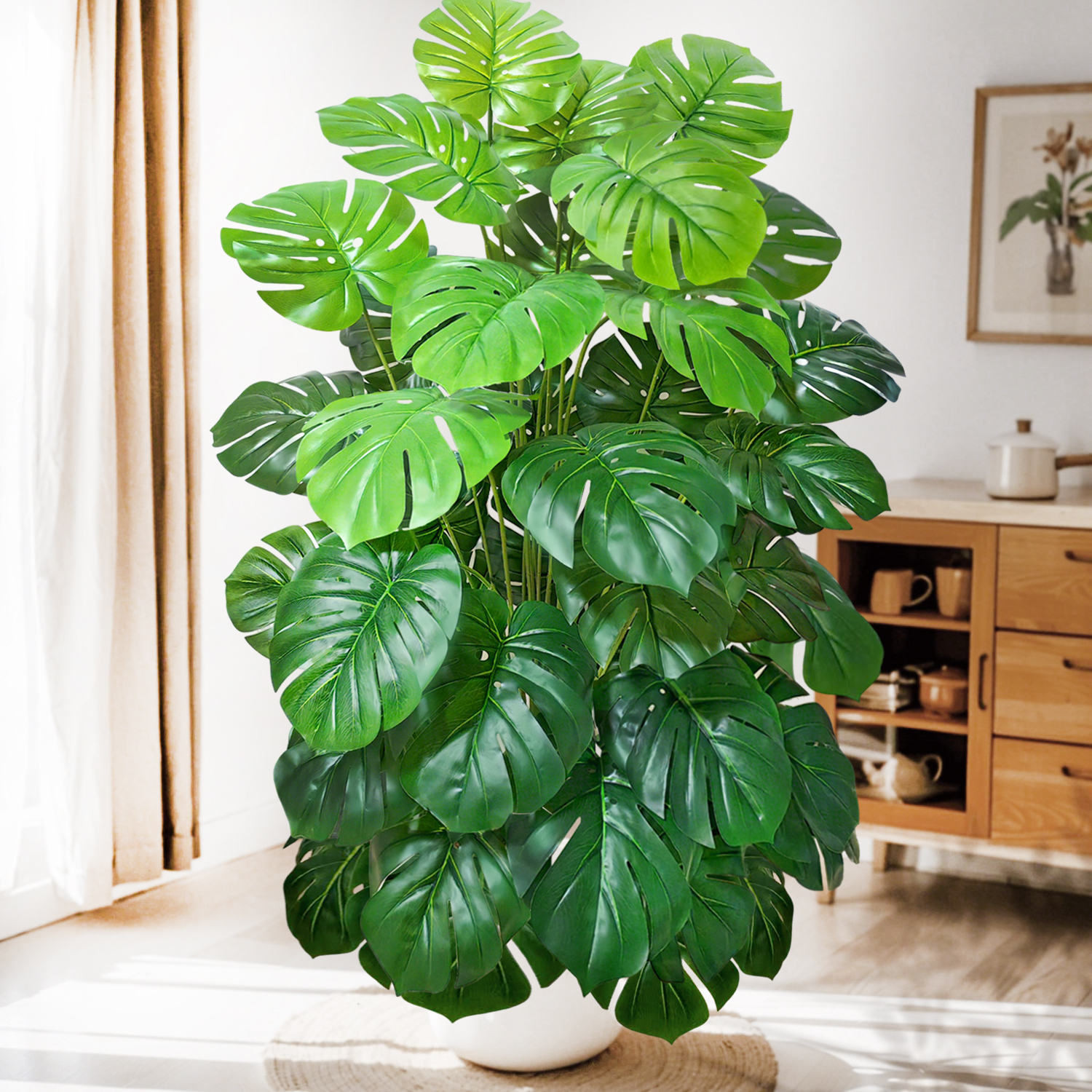 40-105cm /40.5in Artificial Mo - مراجعة Victory Home Decor وسعره