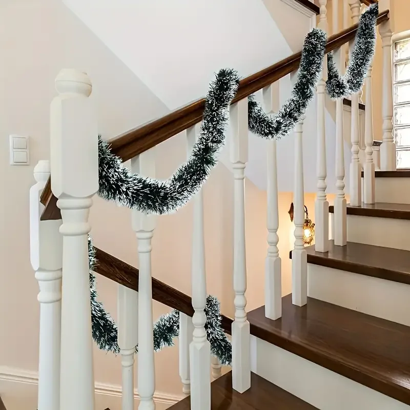 60/2m Christmas Green Cane Rib - مراجعة Home Decor Xmas Tree وسعره