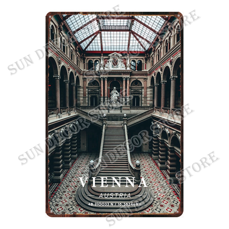 Retro Metal Sign Poster Famous - مراجعة Home Decor Dubai وسعره