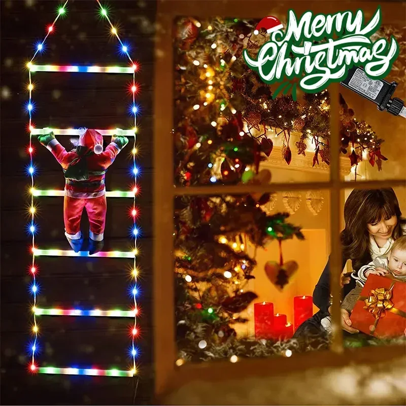 LED Ladder Light for Santa Cla - مراجعة Home Decor Xmas Tree وسعره