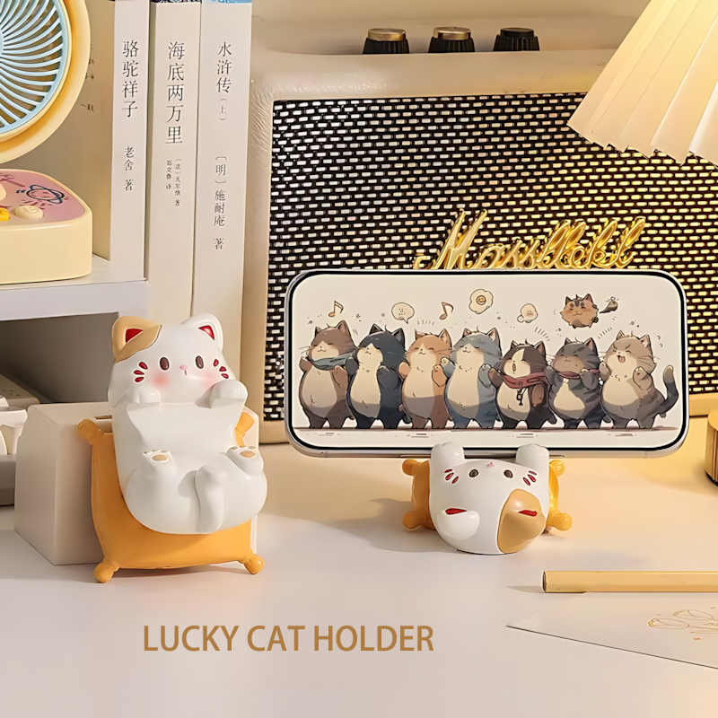 Cute Cartoon Cat Desktop Ornam - مراجعة Home Decor Inspo وسعره