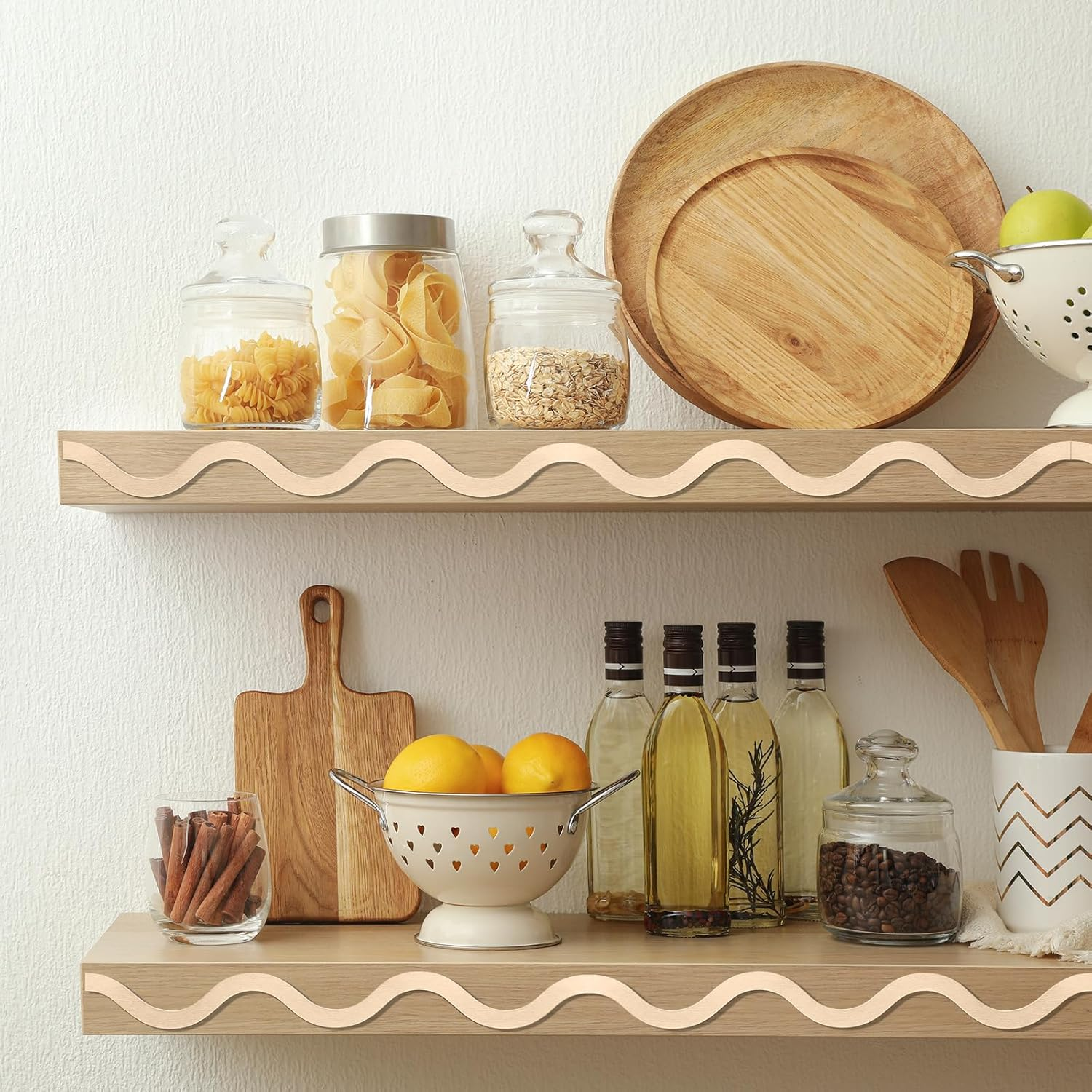 Unfinished Scalloped Decorativ - مراجعة Home Decor Wall Molding وسعره