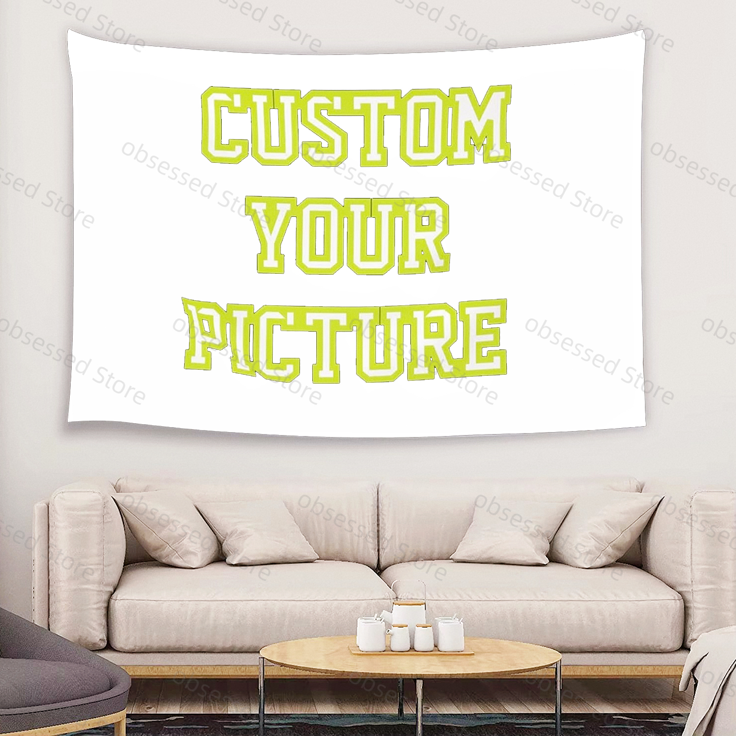 Customized tapestry printing f - مراجعة Home Decor Deals وسعره