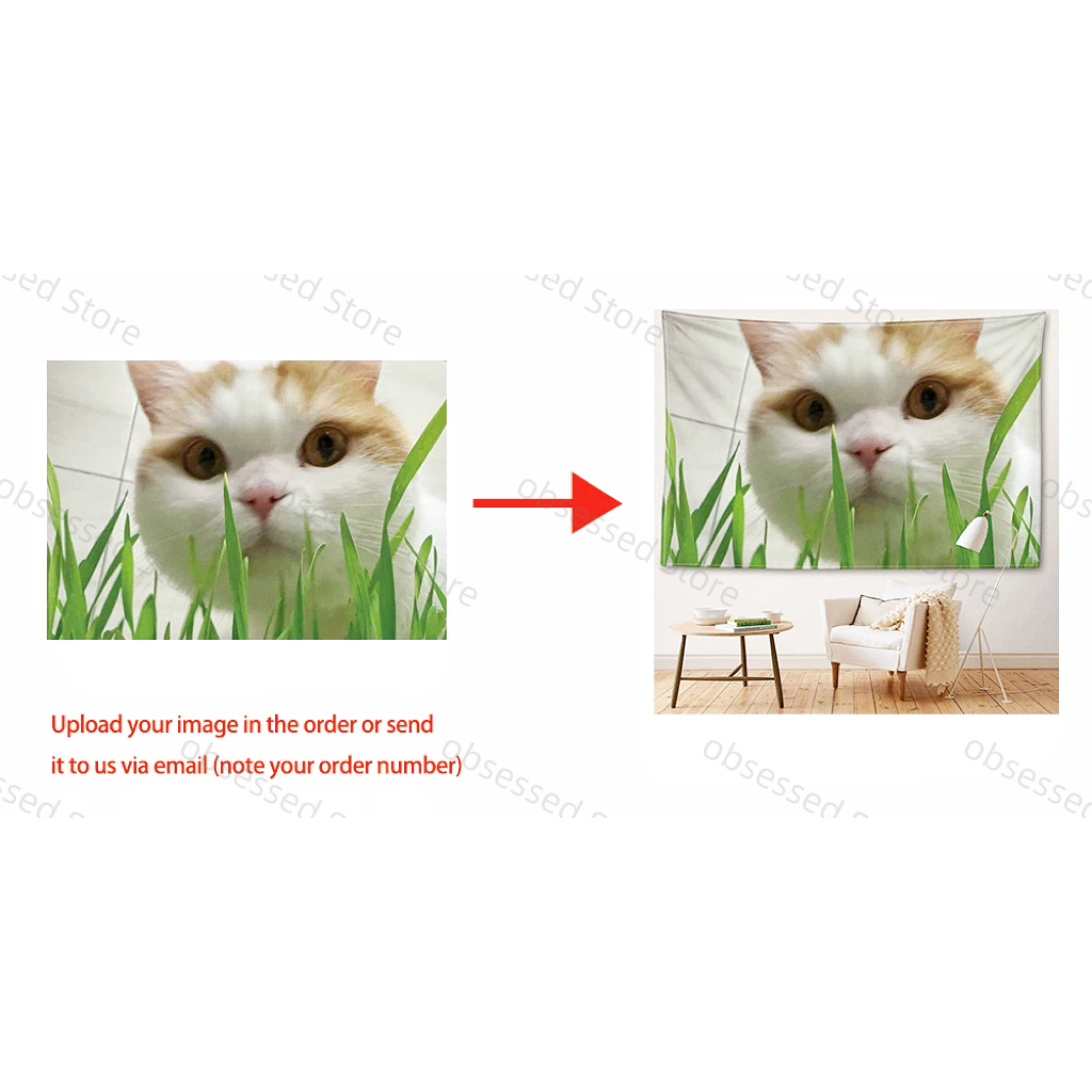 Customized tapestry printing f - مراجعة Home Decor Deals وسعره