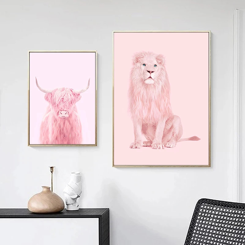 Funny Fashion Giraffe Zebra Fl - مراجعة Watercolor Poster Print وسعره