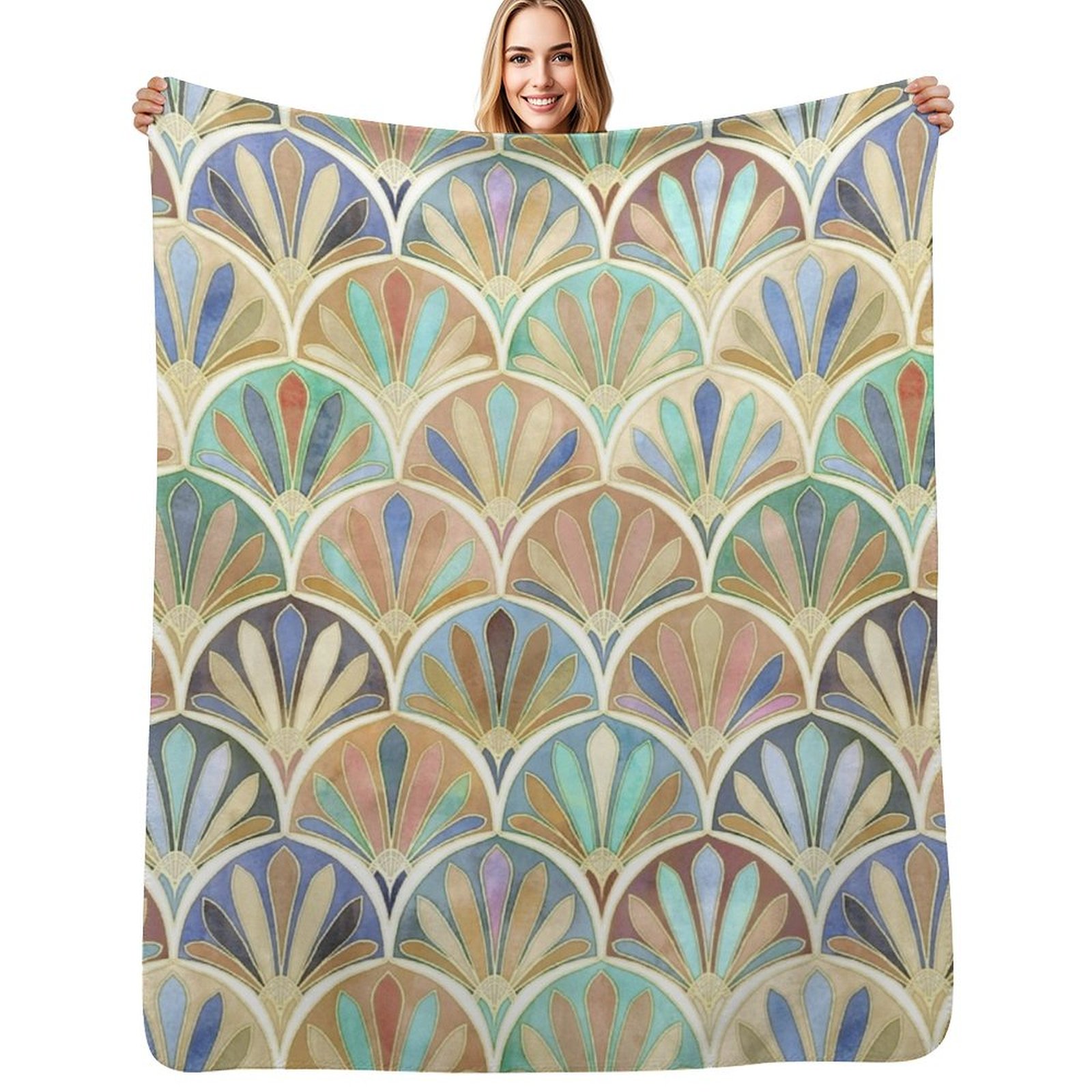 Autumn Neutrals Vintage Twenti - مراجعة Neutral Throw Blanket وسعره