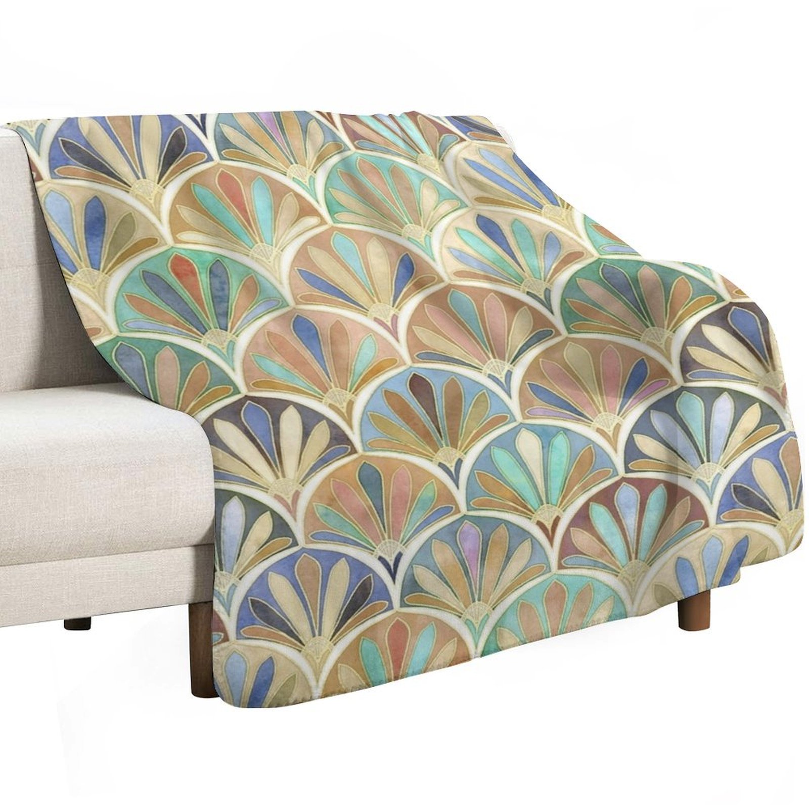 Autumn Neutrals Vintage Twenti - مراجعة Neutral Throw Blanket وسعره