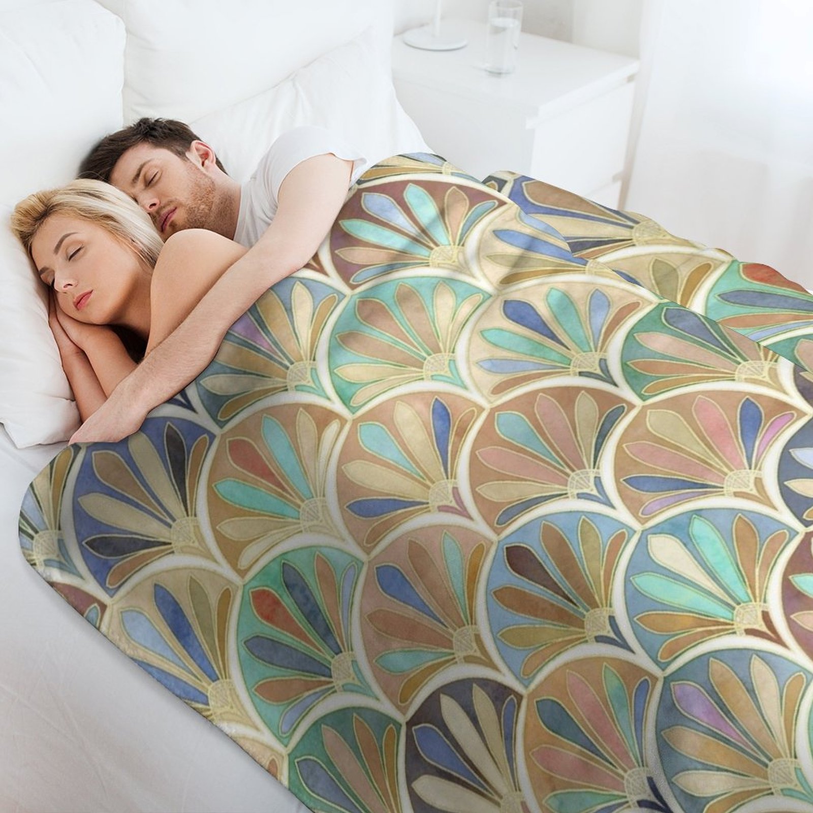 Autumn Neutrals Vintage Twenti - مراجعة Neutral Throw Blanket وسعره