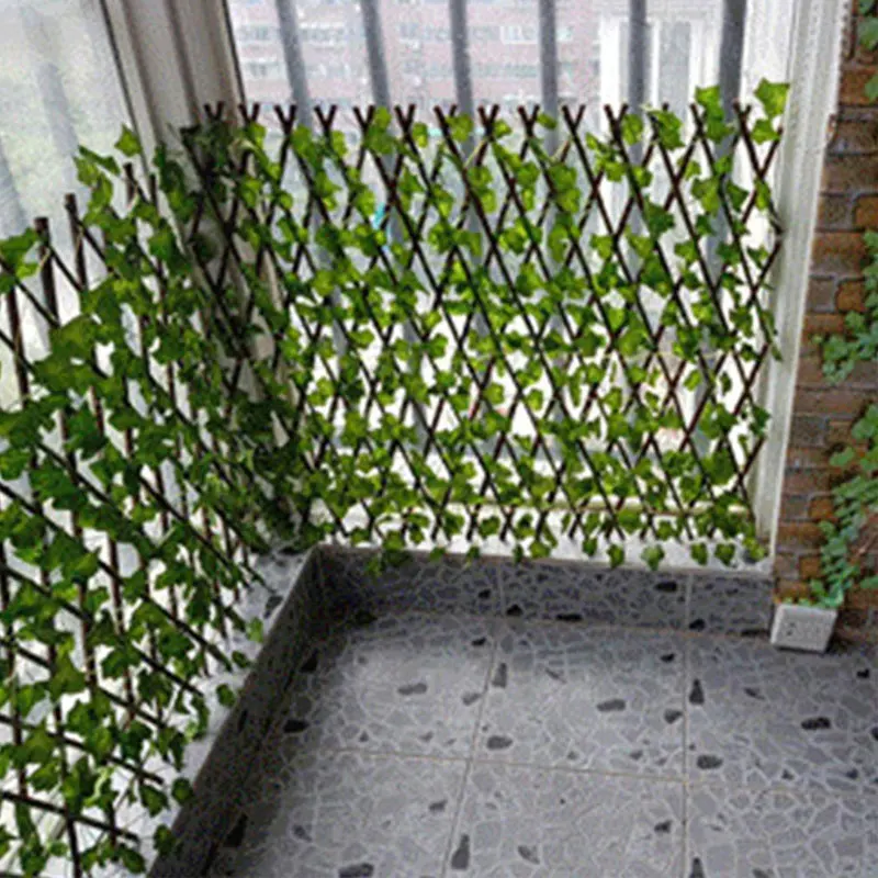 Artificial Leaf Wattled Wall F - مراجعة Home Decor Wpc Panel وسعره