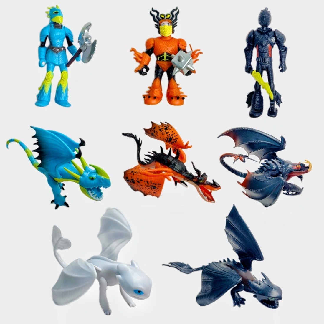 8 Pcs How To Train Your Dragon - مراجعة Home Decor How To وسعره