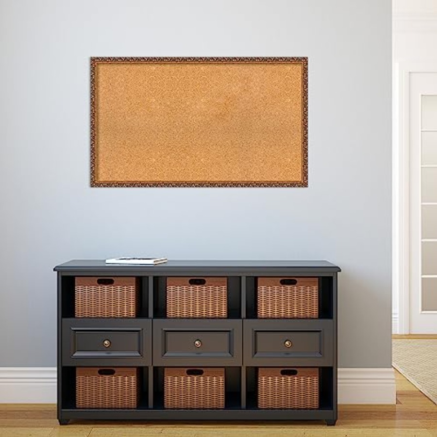 Natural Cork Board for Wall 24 - مراجعة Home Decor Vision Board وسعره