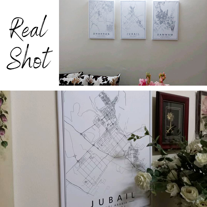 Saudi Arabia City Map Dammam M - مراجعة Home Decor Dubai وسعره