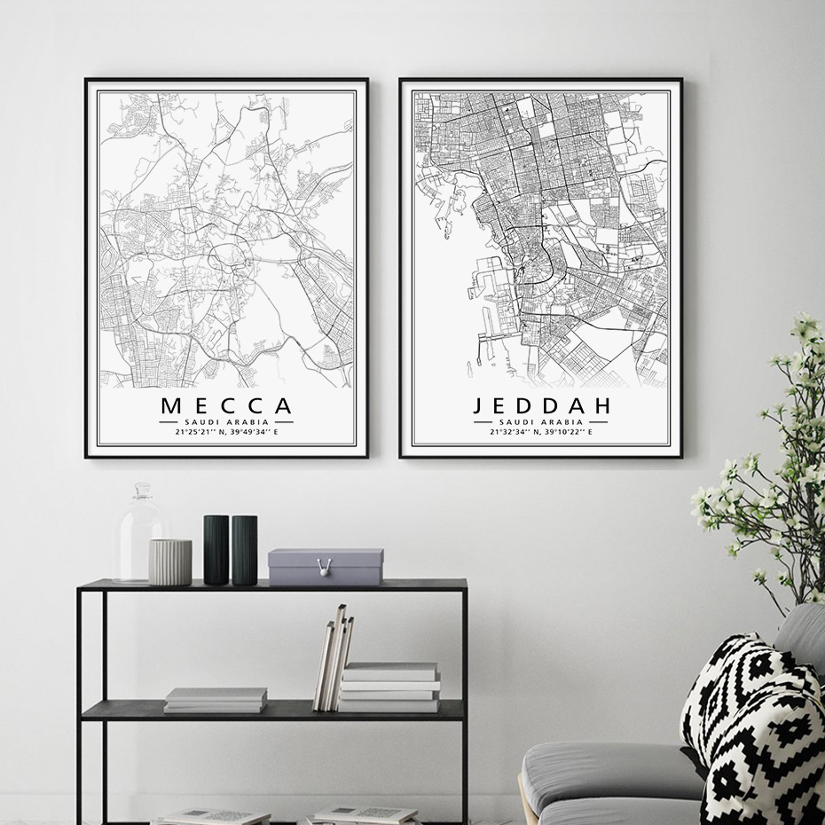Saudi Arabia City Map Dammam M - مراجعة Home Decor Dubai وسعره