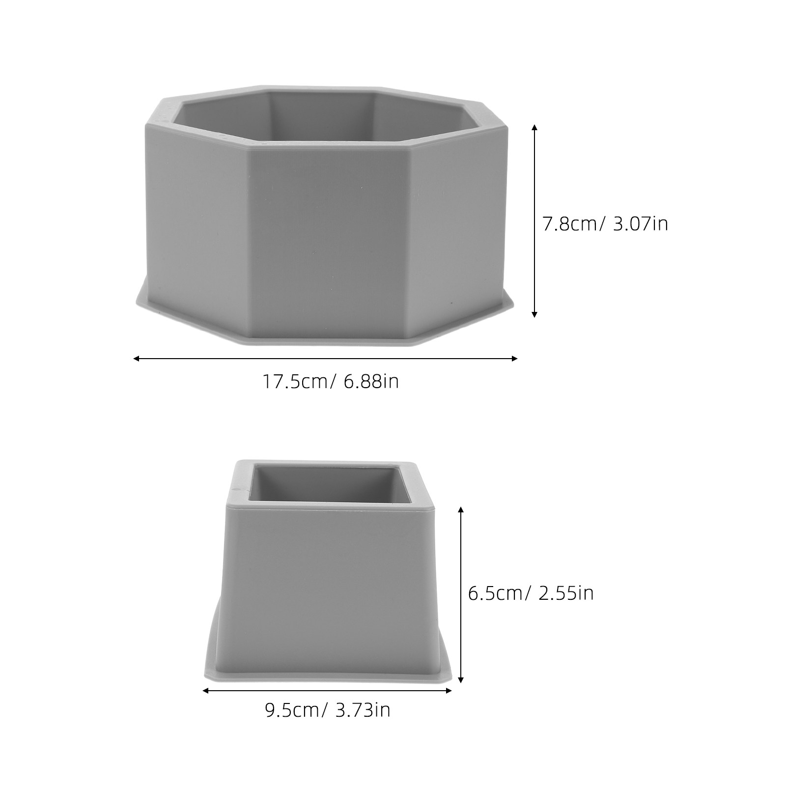 2Pcs Silicone Cement Plant Pot - مراجعة Succulent Planter Pot وسعره