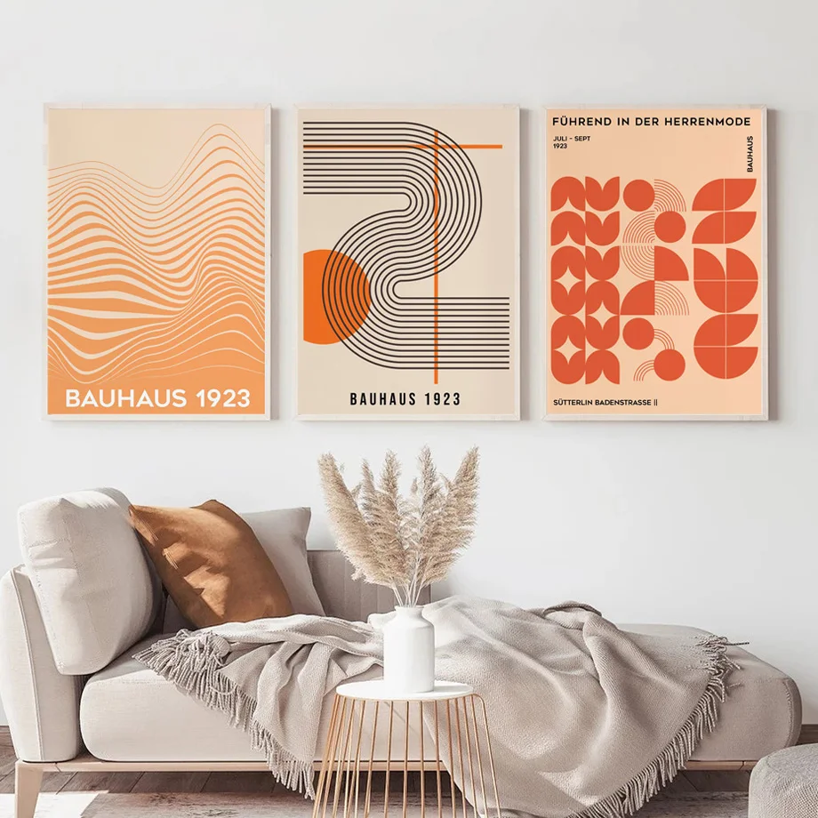 Bauhaus Expo Canvas Wall Art - - مراجعة Home Decor Expo وسعره