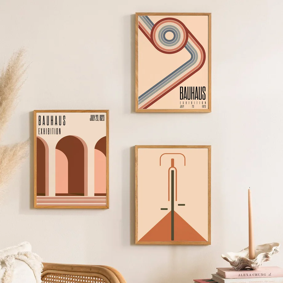 Bauhaus Expo Canvas Wall Art - - مراجعة Home Decor Expo وسعره