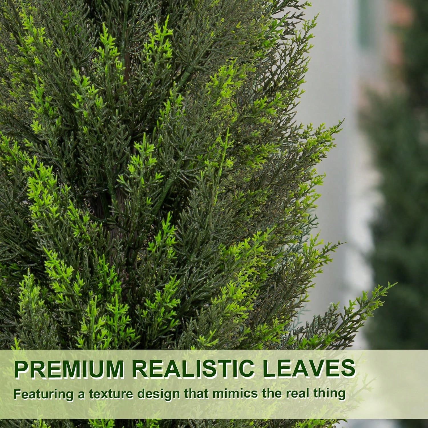 2Packs Artificial Cedar Trees  - مراجعة Home Decor Xmas Tree وسعره