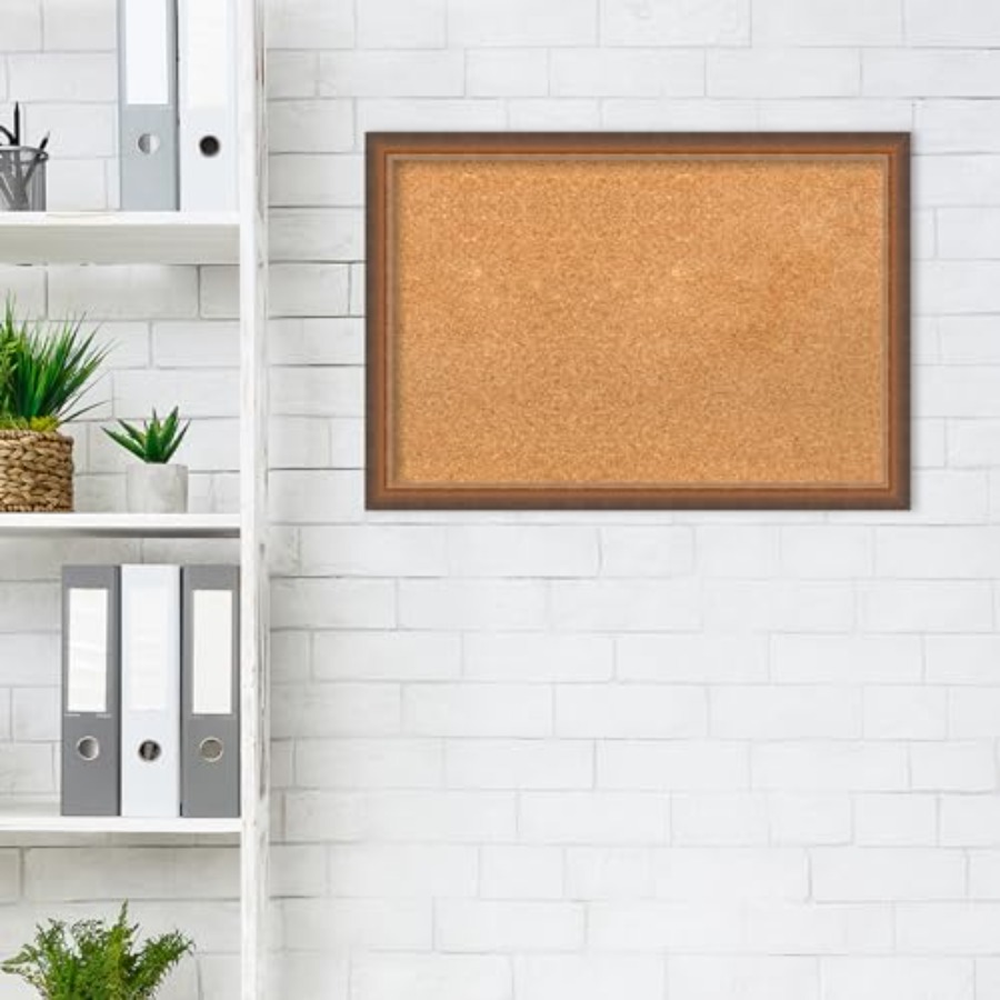 Natural Cork Board for Wall 18 - مراجعة Home Decor Vision Board وسعره