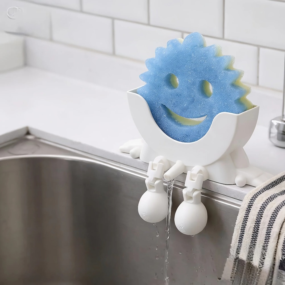 Drainable Soap & Sponge Holder - مراجعة Home Decor Organizer وسعره