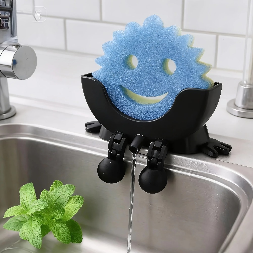 Drainable Soap & Sponge Holder - مراجعة Home Decor Organizer وسعره