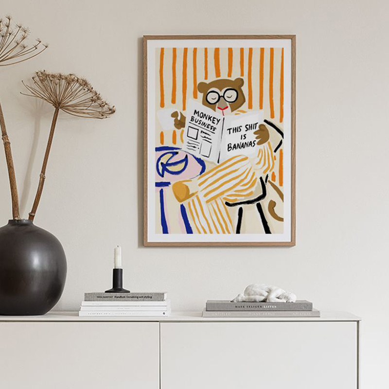 Bear Abstract Lines Rainbow Bo - مراجعة Home Decor Pt وسعره