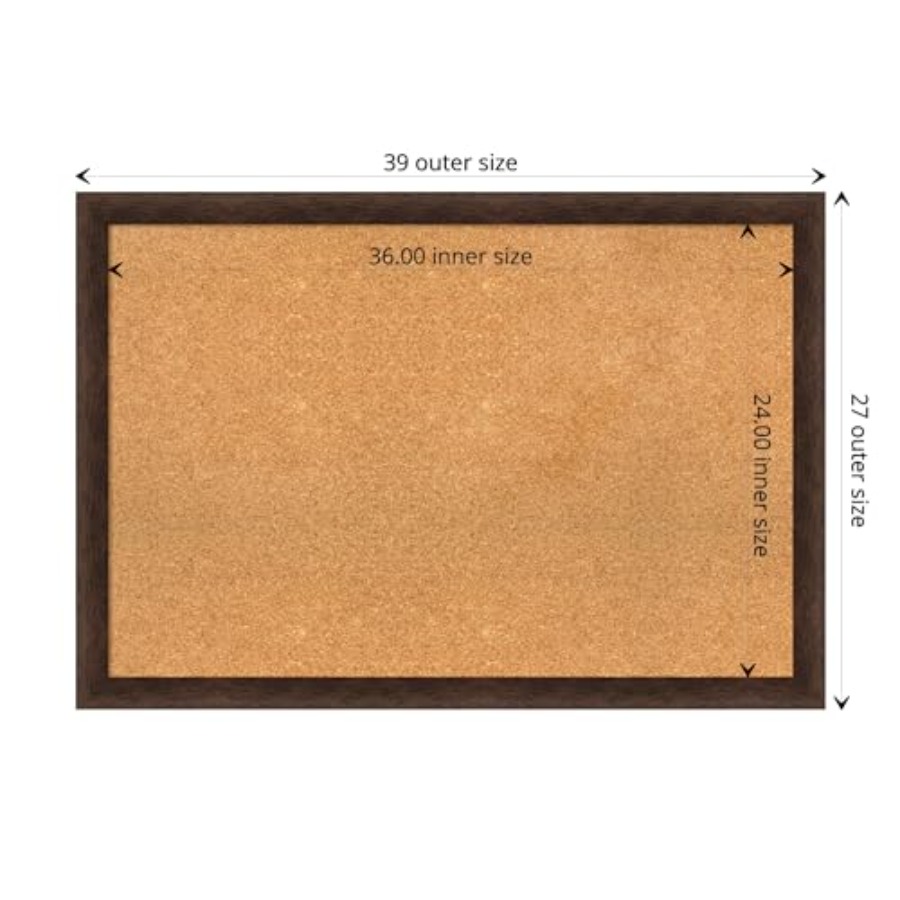 Natural Cork Board for Wall 27 - مراجعة Home Decor Vision Board وسعره