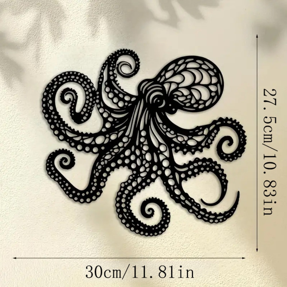 Large Metal Octopus Wall Art S - مراجعة Victory Home Decor وسعره