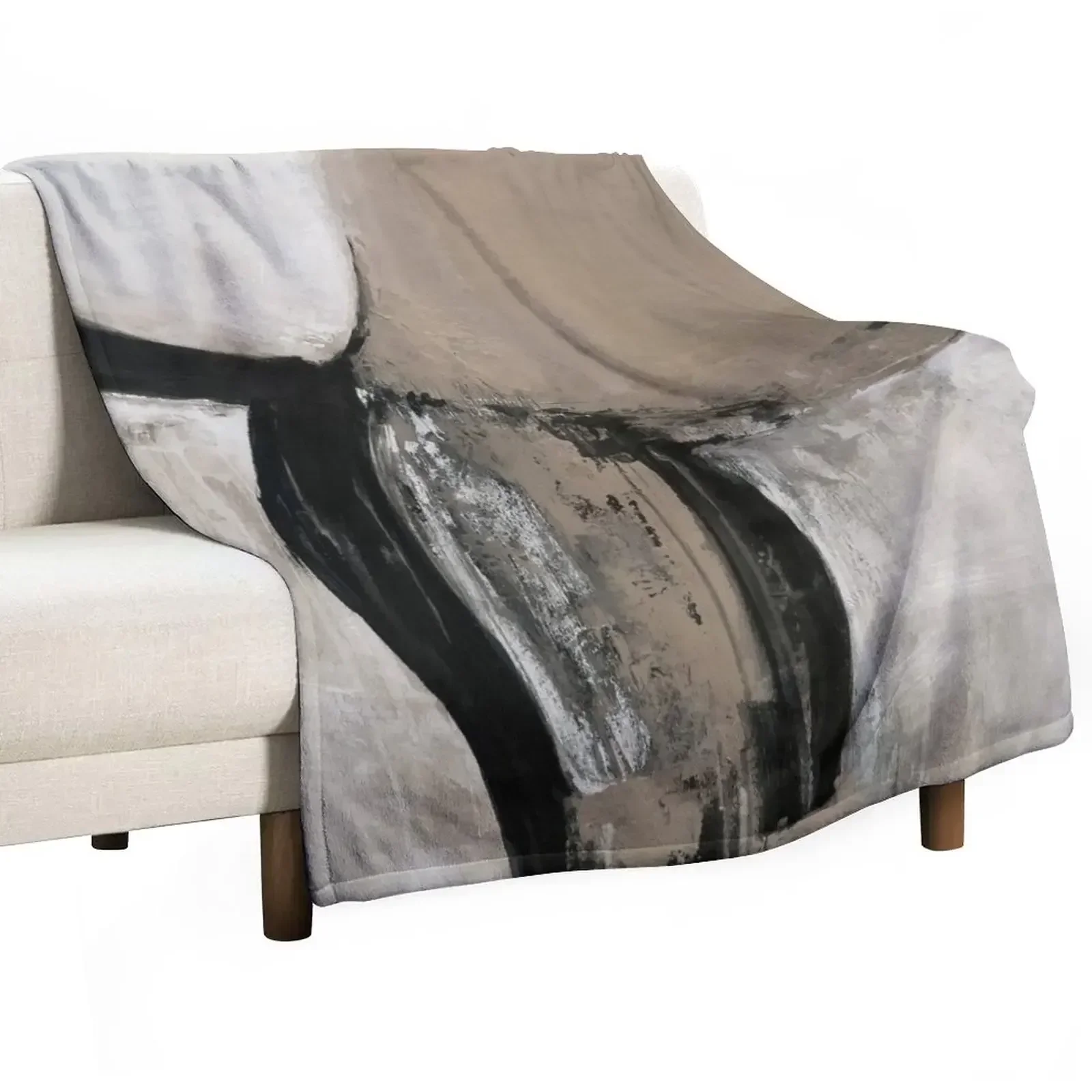 neutral abstract Throw Blanket - مراجعة Neutral Throw Blanket وسعره