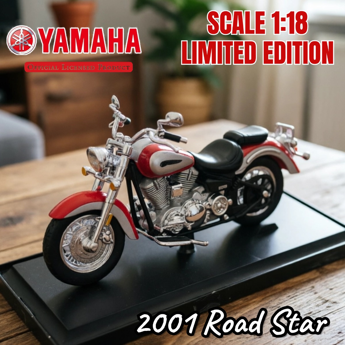 1:18 Diecast Motorcycle Model  - مراجعة Home Decor Collection وسعره