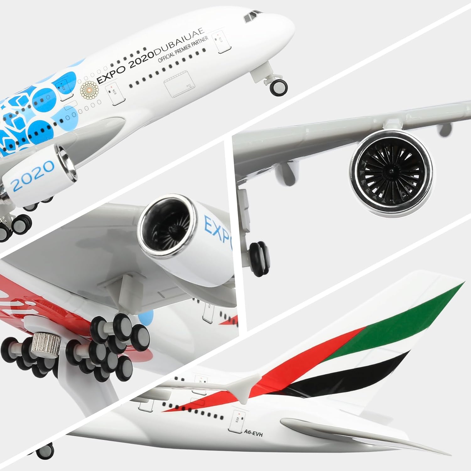 30cm UAE Expo A380 Airlines Di - مراجعة Home Decor Expo وسعره
