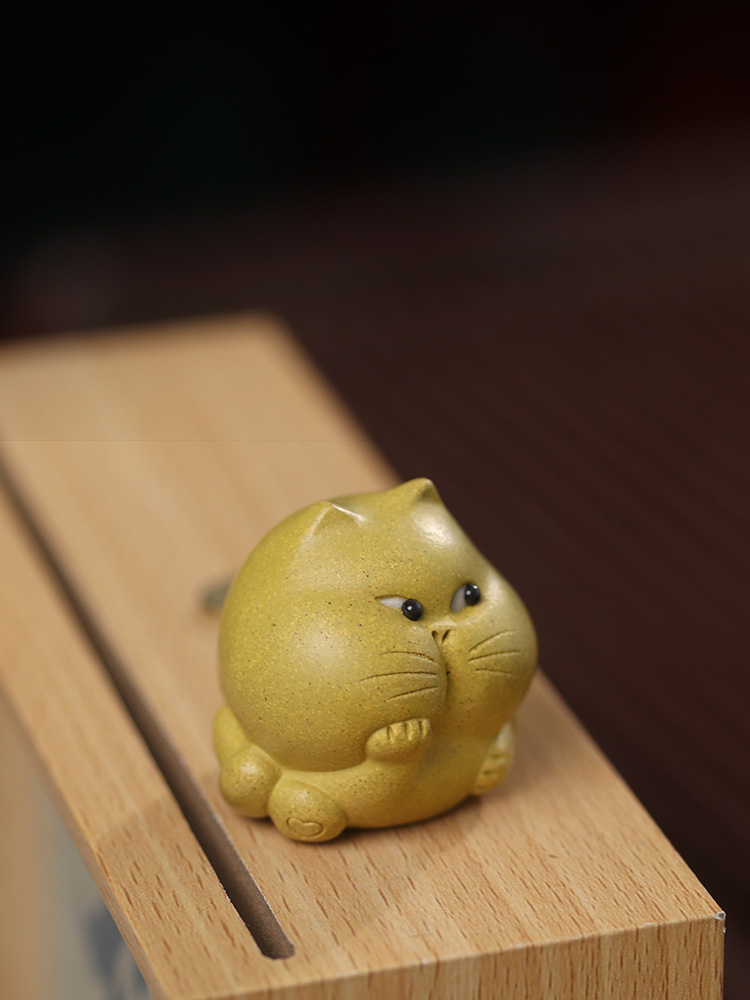 Handmade Purple Clay Tea Pet C - مراجعة Home Decor From Clay وسعره