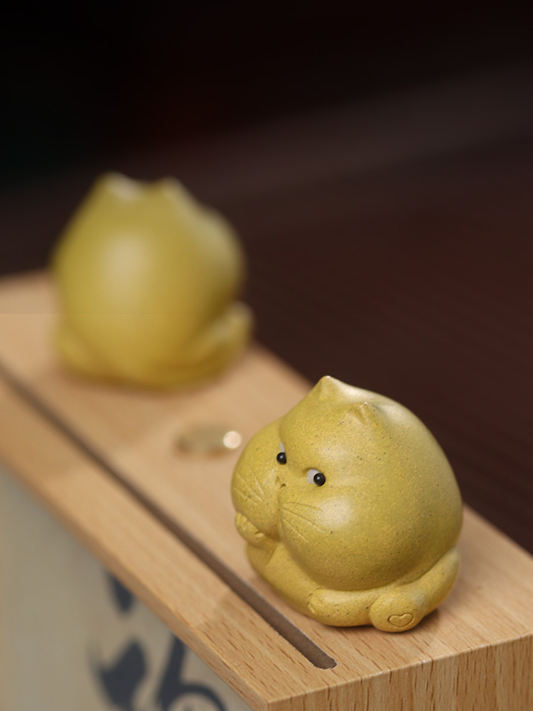 Handmade Purple Clay Tea Pet C - مراجعة Home Decor From Clay وسعره