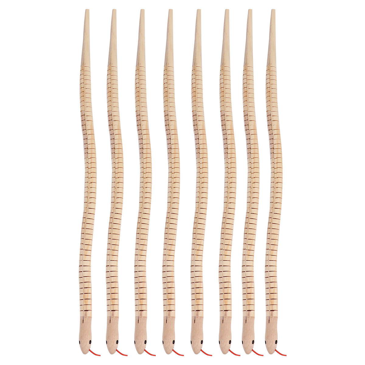 8Pcs Simulation Wood Snake Rea - مراجعة Home Decor Simulator وسعره