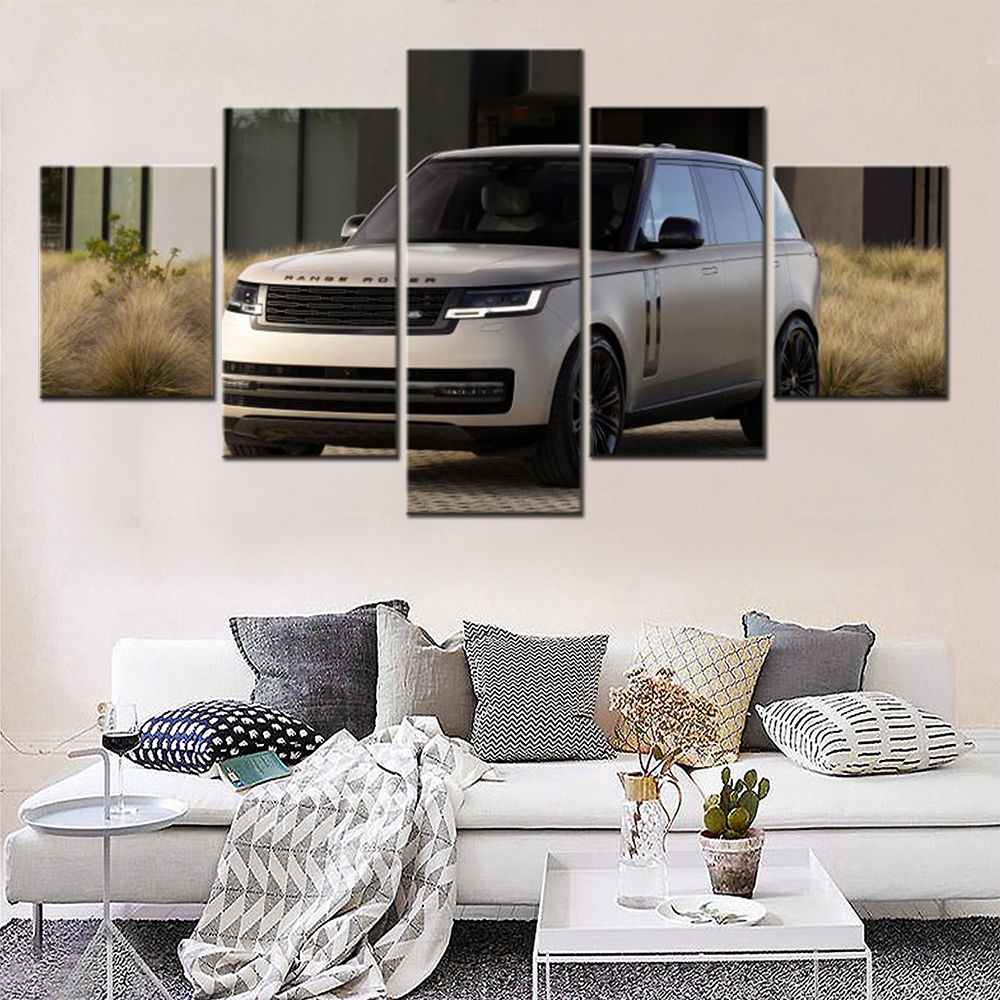 5 Pieces Wall Art Canvas Cars  - مراجعة Home Decor Range وسعره