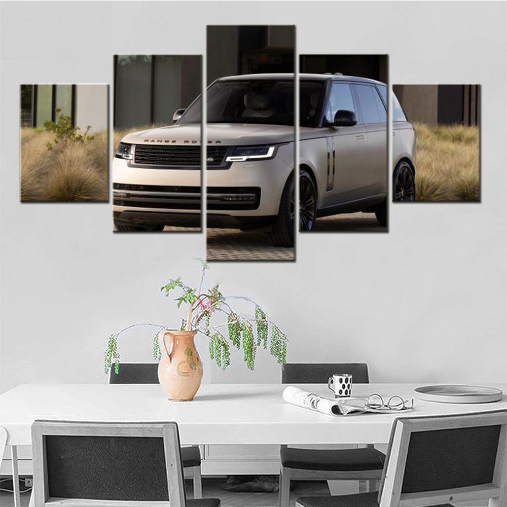 5 Pieces Wall Art Canvas Cars  - مراجعة Home Decor Range وسعره